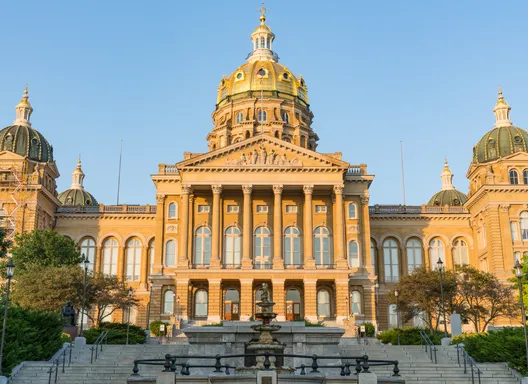 Iowa State Capitol Facade
